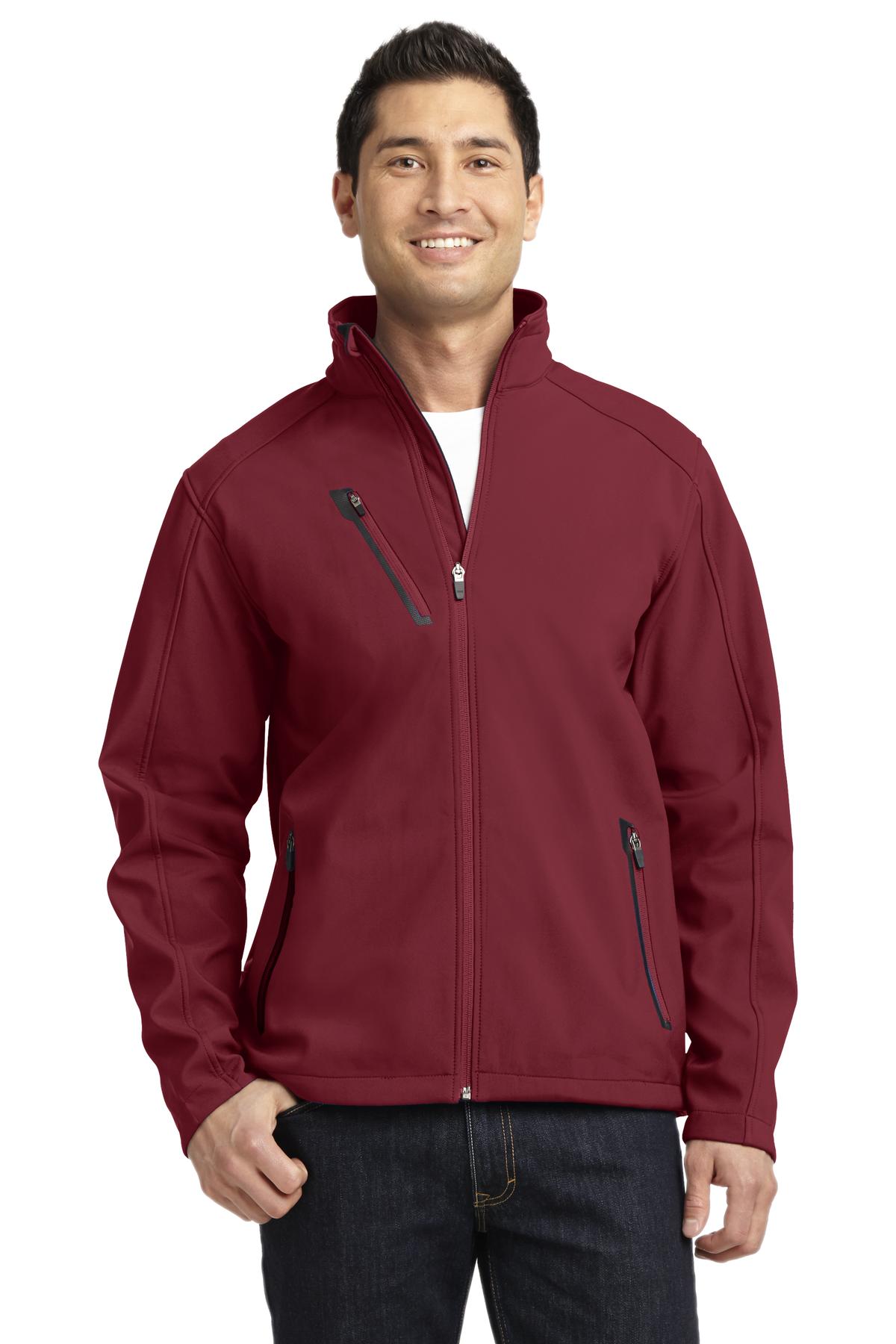 Port Authority Welded Soft Shell Jacket. J324 Mens Apparel Jackets & Vests