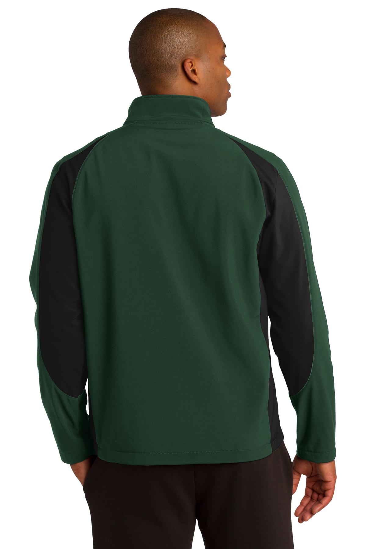 Sport-Tek Men's Colorblock Soft Shell Jacket Mens Apparel Jackets & Vests