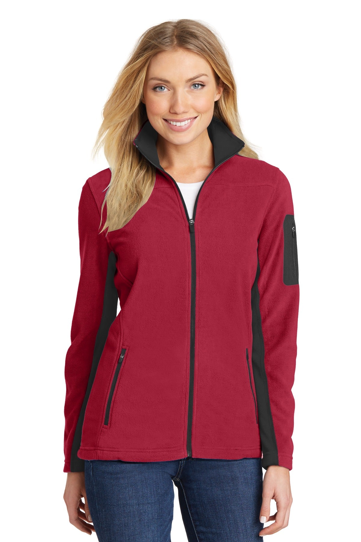 Port Authority Women's Summit Fleece Full-Zip Jacket. L233 Womens Apparel Jackets & Vests