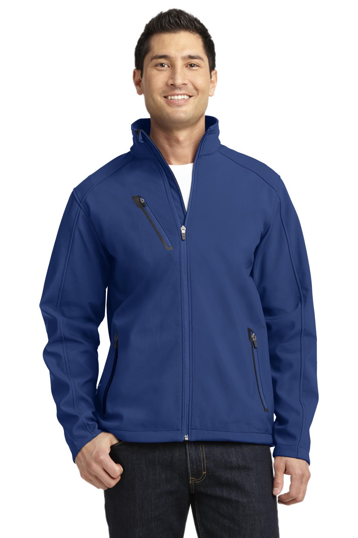 Port Authority Welded Soft Shell Jacket. J324 Mens Apparel Jackets & Vests