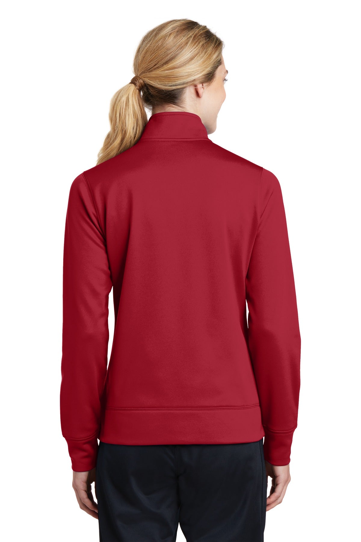 Sport-Tek Women's Sport-Wick Fleece Full-Zip Jacket Womens Apparel Jackets & Vests