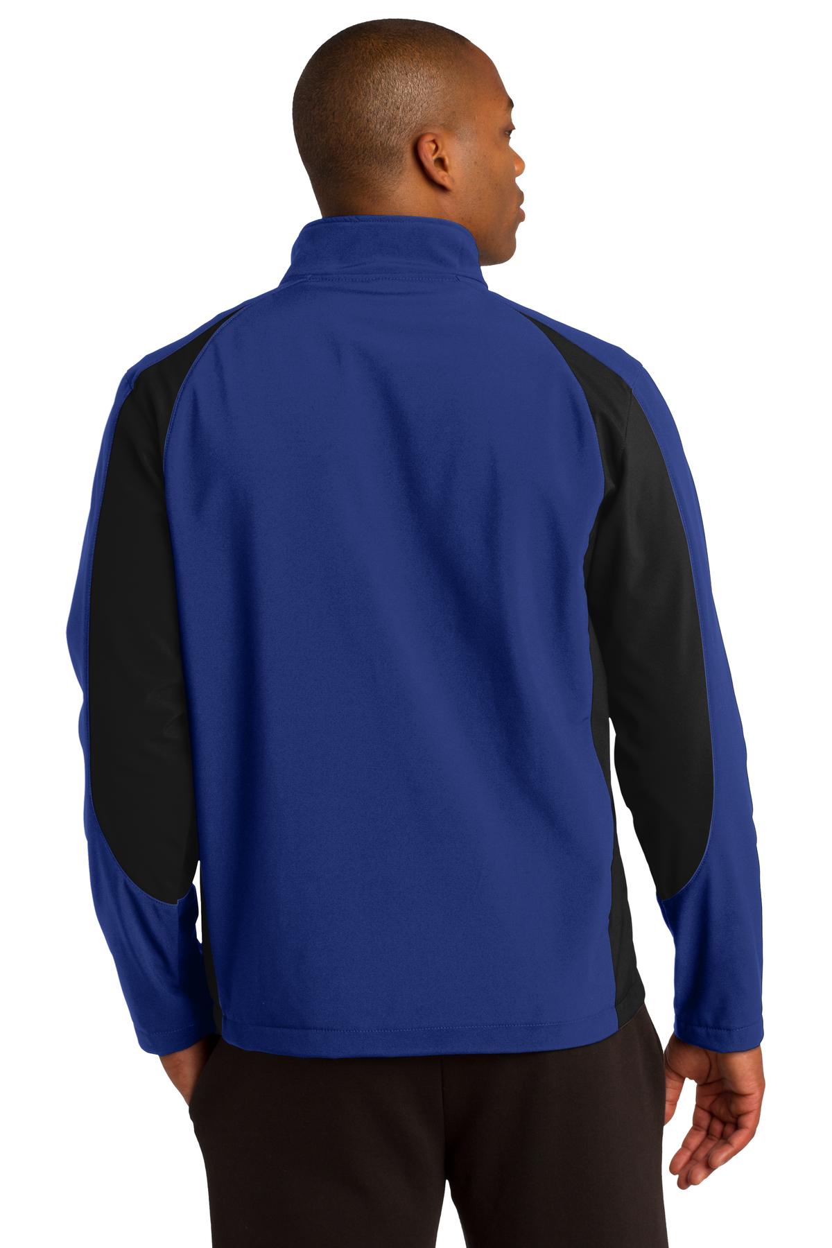 Sport-Tek Men's Colorblock Soft Shell Jacket Mens Apparel Jackets & Vests