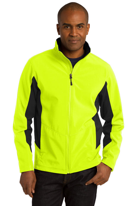 Port Authority Men's Core Colorblock Soft Shell Jacket. J318 Mens Apparel Jackets & Vests