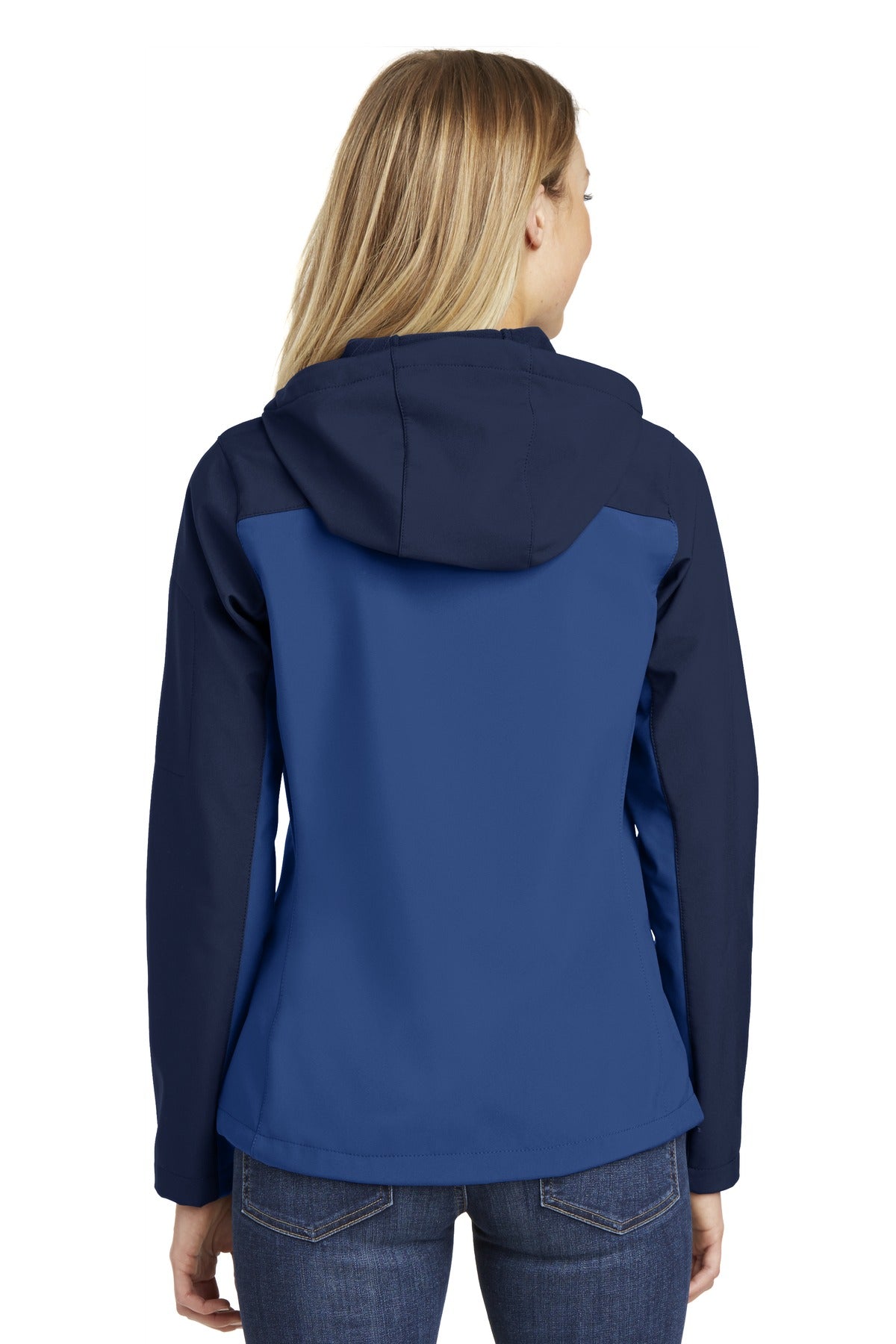 Port Authority Ladies Hooded Core Soft Shell Jacket. L335 Womens Apparel Jackets & Vests