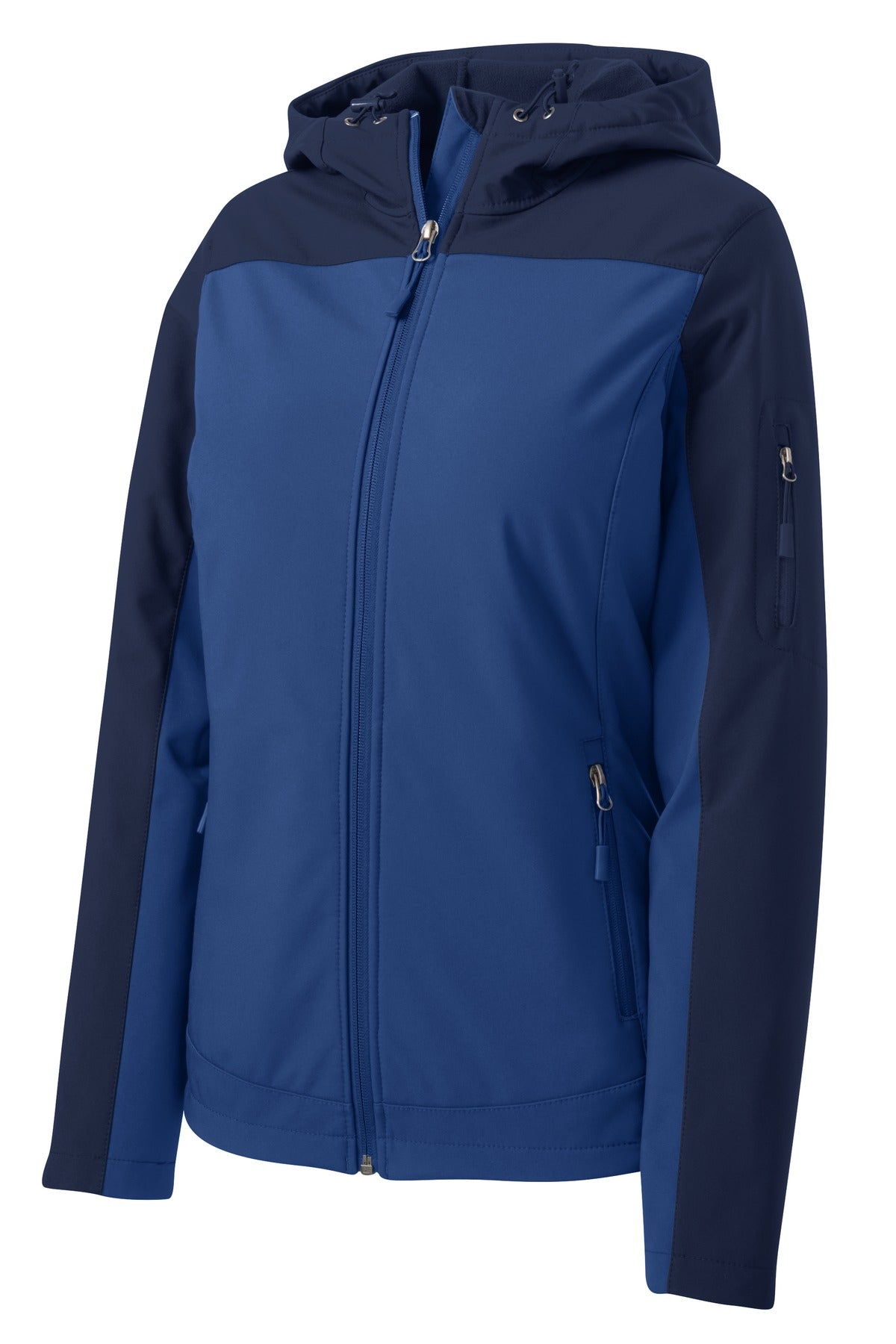 Port Authority Ladies Hooded Core Soft Shell Jacket. L335 Womens Apparel Jackets & Vests