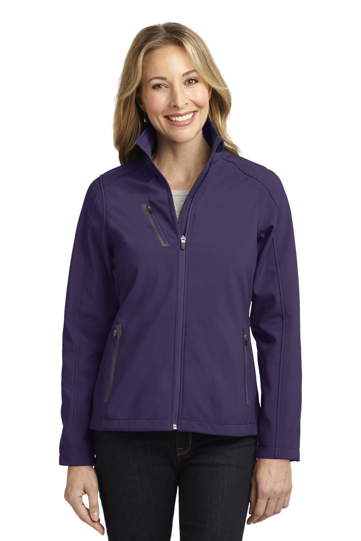 Port Authority Ladies Welded Soft Shell Jacket. L324 Womens Apparel Jackets & Vests
