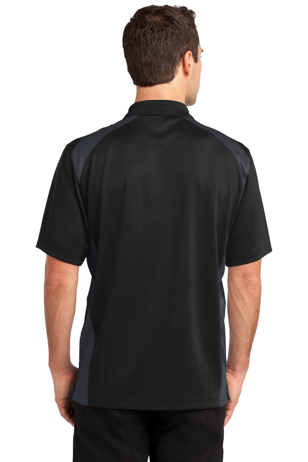 CornerStone Men's Select Snag-Proof Two Way Colorblock Pocket Polo. CS416 Mens Apparel Shirts & Tops