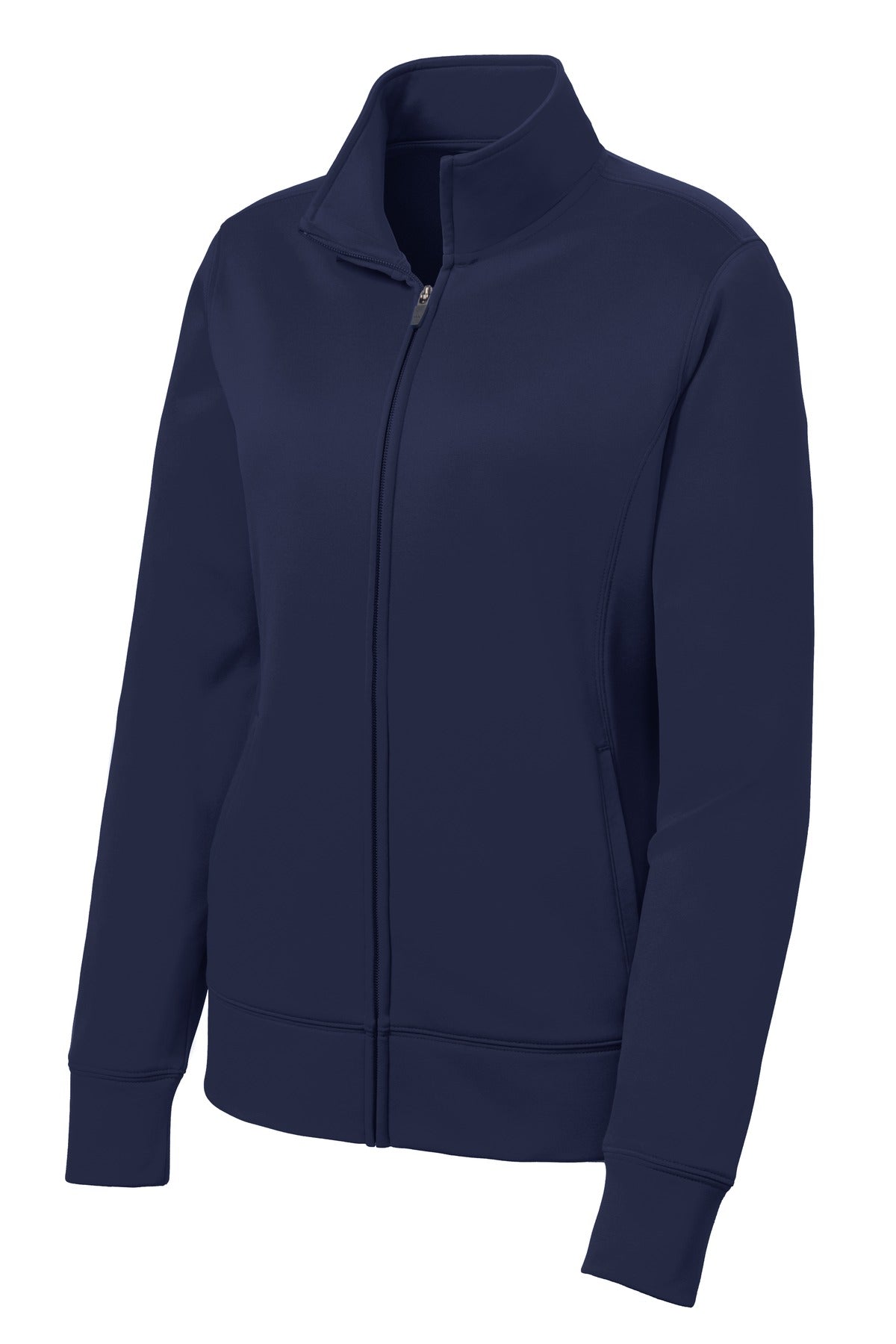 Sport-Tek Women's Sport-Wick Fleece Full-Zip Jacket Womens Apparel Jackets & Vests