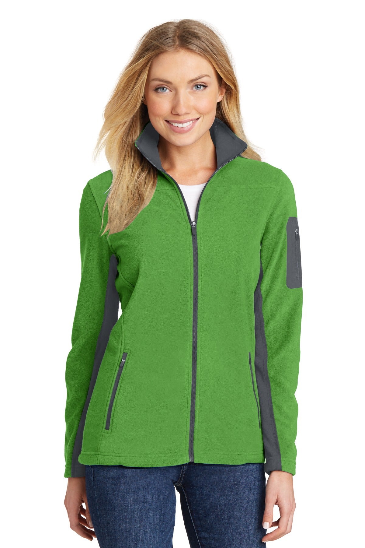 Port Authority Women's Summit Fleece Full-Zip Jacket. L233 Womens Apparel Jackets & Vests