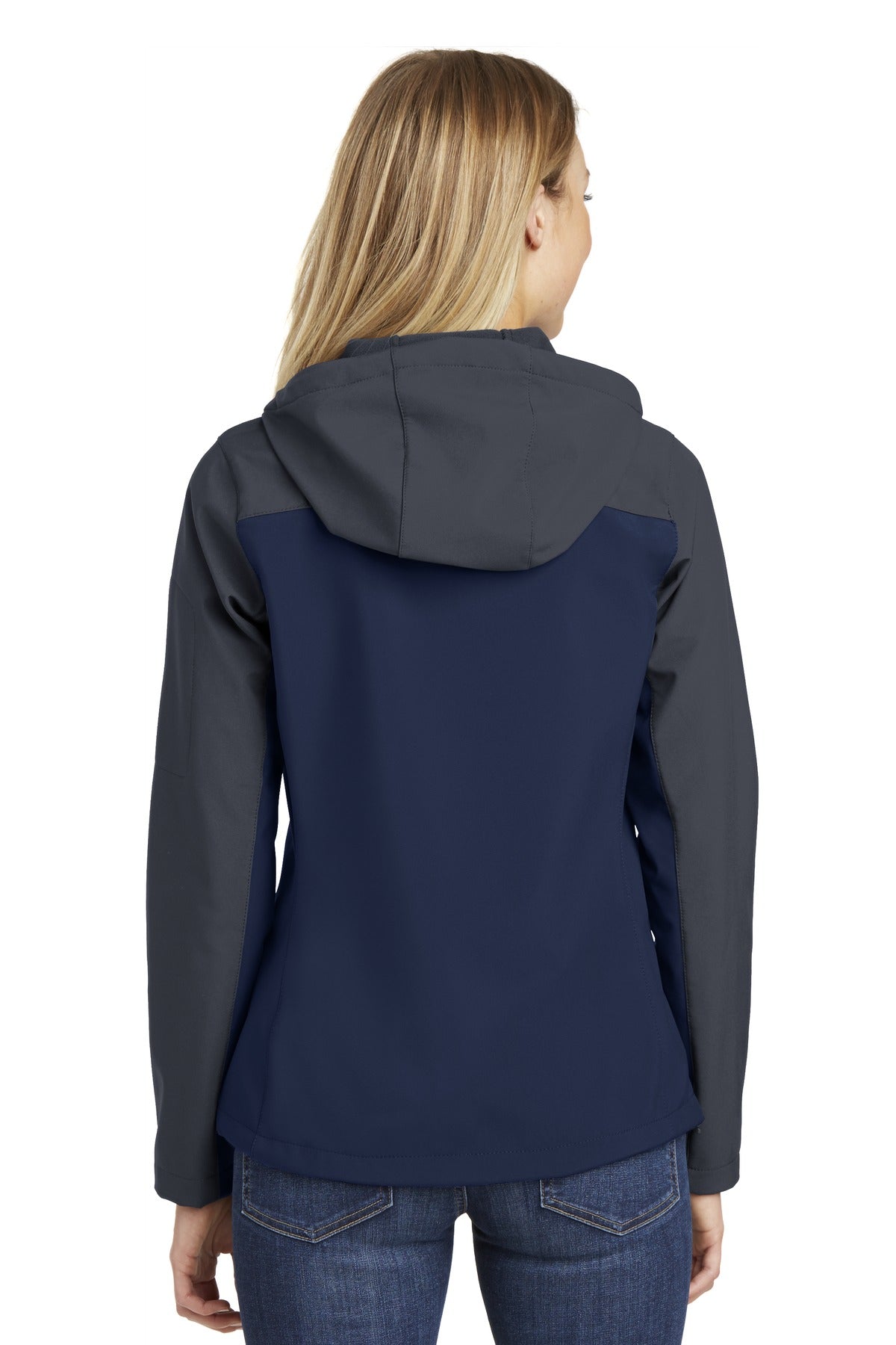 Port Authority Ladies Hooded Core Soft Shell Jacket. L335 Womens Apparel Jackets & Vests