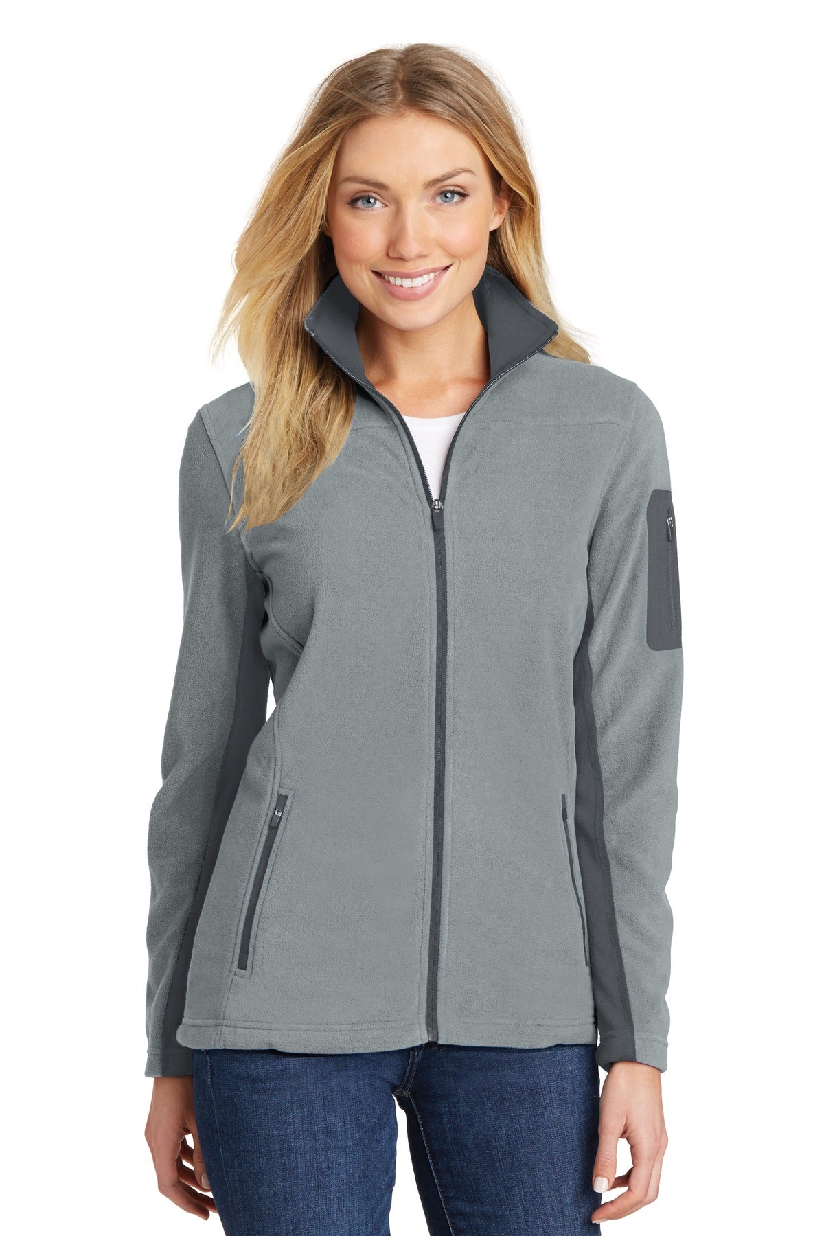Port Authority Women's Summit Fleece Full-Zip Jacket. L233 Womens Apparel Jackets & Vests