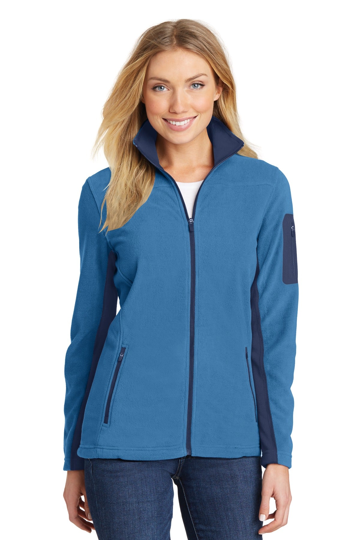 Port Authority Women's Summit Fleece Full-Zip Jacket. L233 Womens Apparel Jackets & Vests