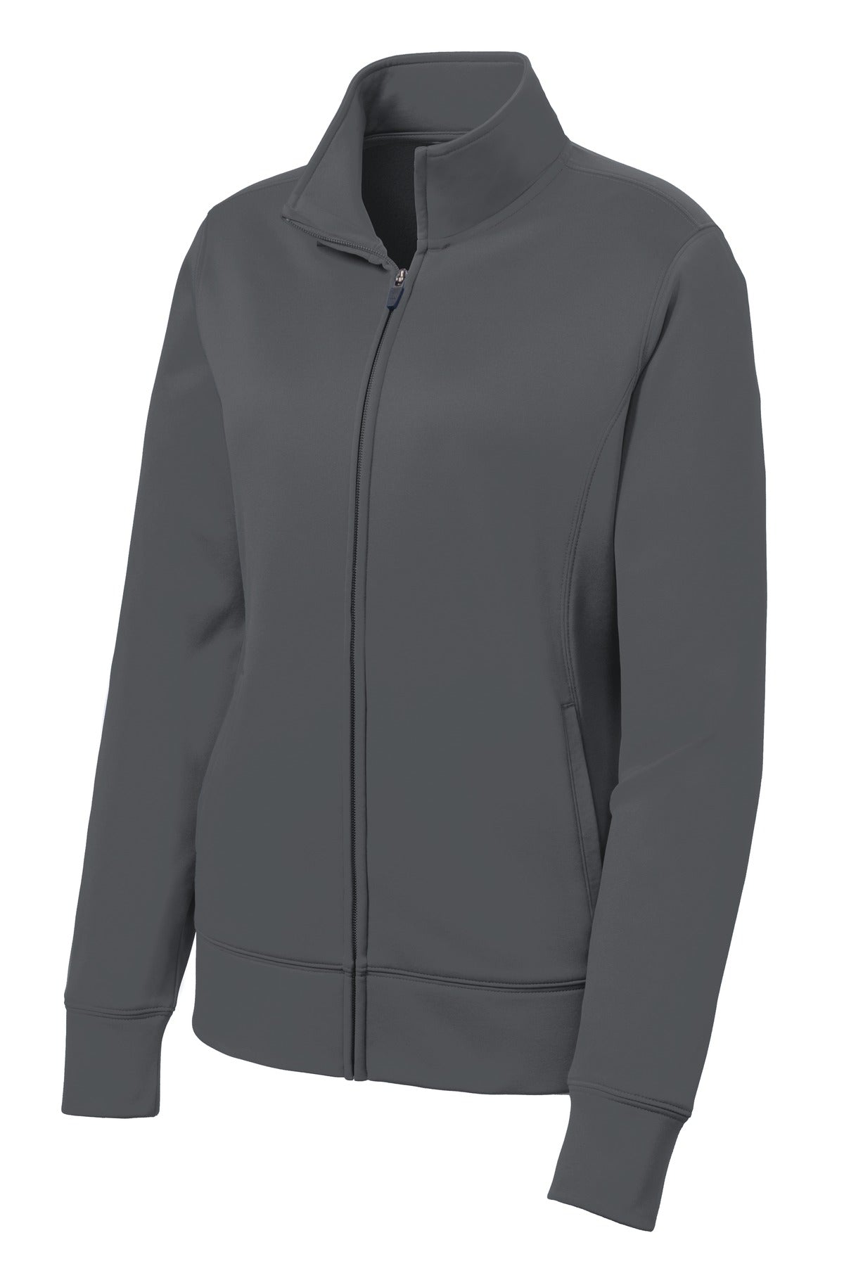 Sport-Tek Women's Sport-Wick Fleece Full-Zip Jacket Womens Apparel Jackets & Vests