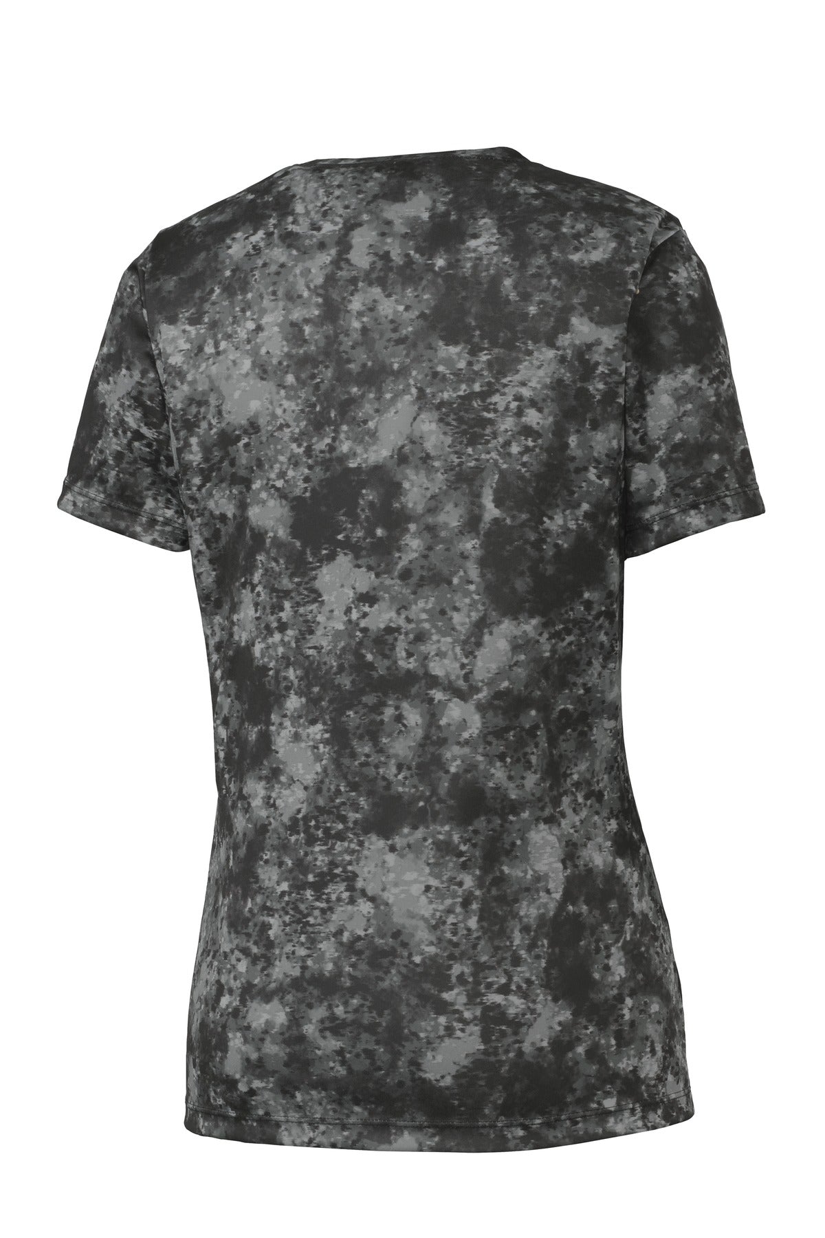 Sport-Tek Ladies Mineral Freeze Scoop Neck Tee. LST330 Womens Apparel Shirts & Tops