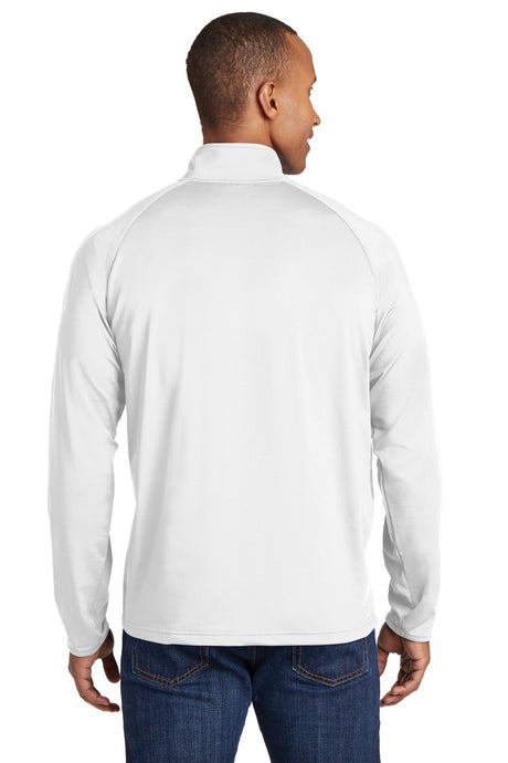 Sport-Tek Men's Tall Sport-Wick Stretch 1/2-Zip Pullover Mens Apparel Sweatshirts & Fleece