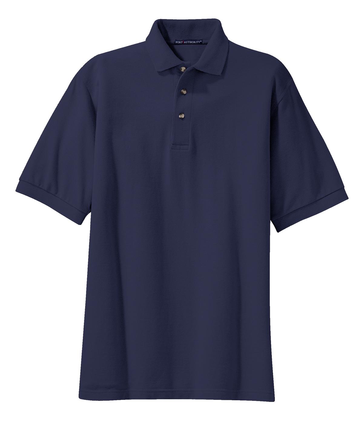 Port Authority Men's Tall Heavyweight Cotton Pique Polo. TLK420 Mens Apparel Shirts & Tops