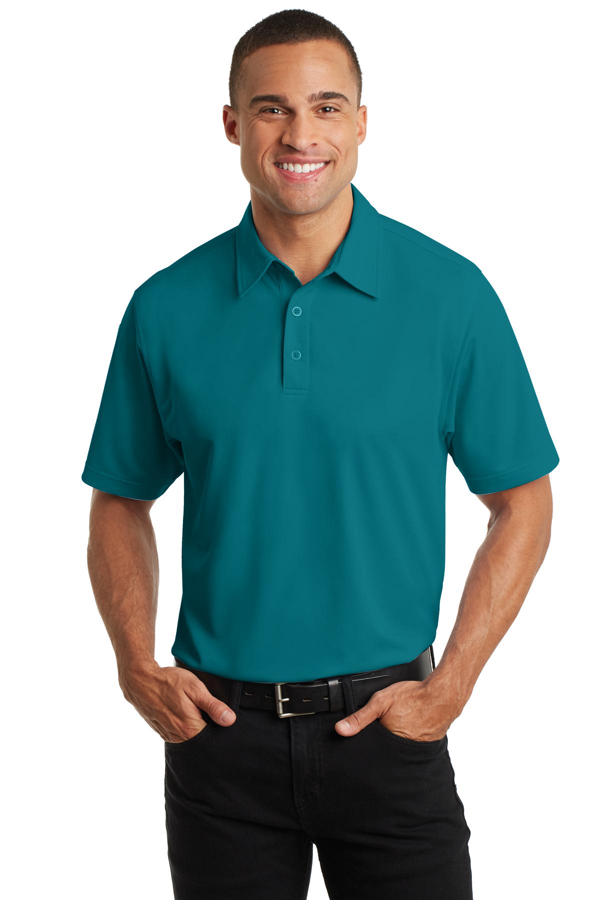 Port Authority Men's Dimension Polo. K571 Mens Apparel Shirts & Tops