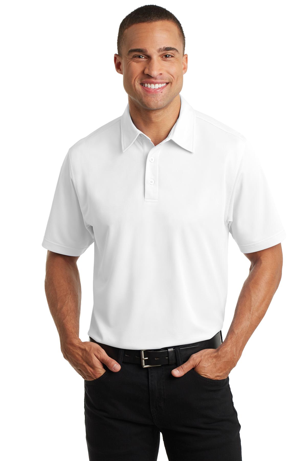 Port Authority Men's Dimension Polo. K571 Mens Apparel Shirts & Tops