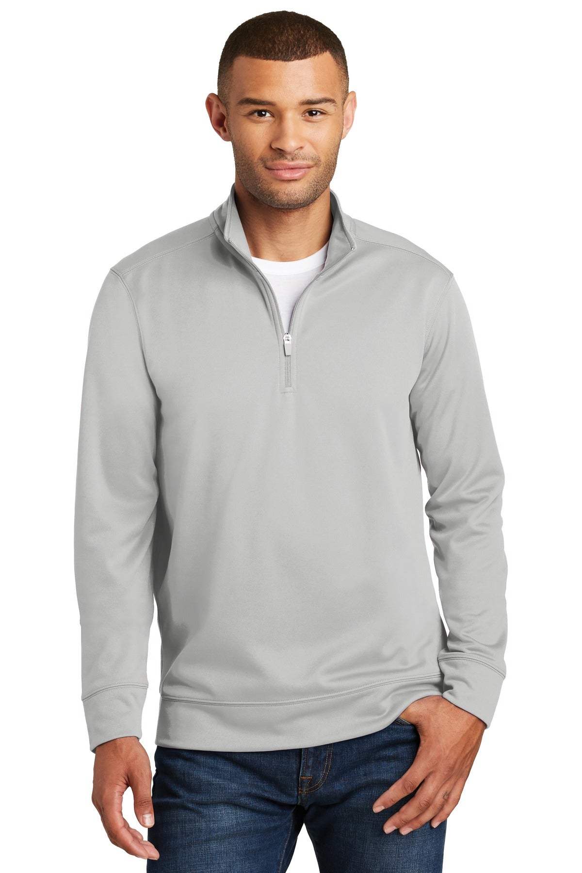 Port & Company - Men's Performance Fleece 1/4-Zip Pullover Sweatshirt Mens Apparel Sweatshirts & Fleece