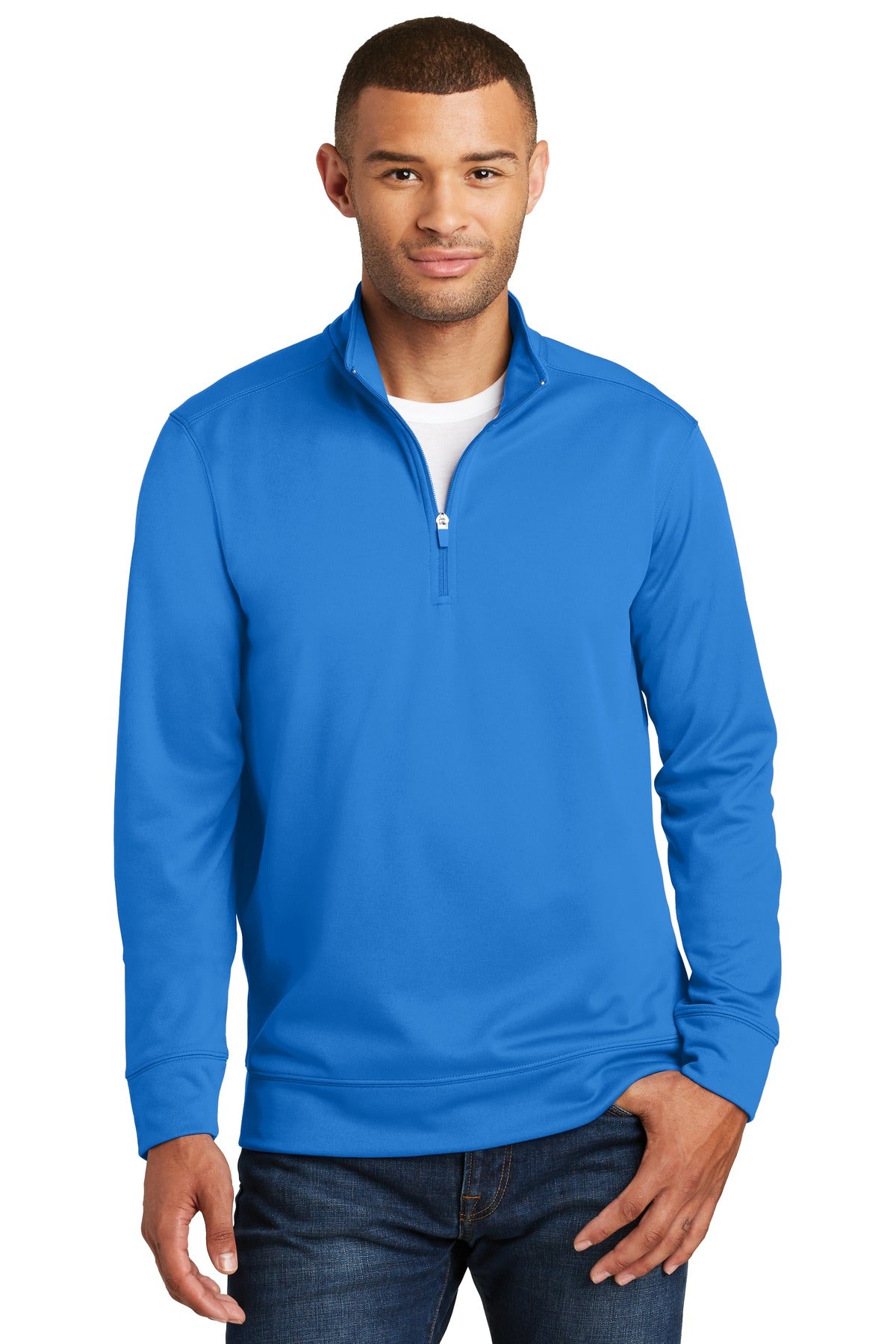 Port & Company - Men's Performance Fleece 1/4-Zip Pullover Sweatshirt Mens Apparel Sweatshirts & Fleece