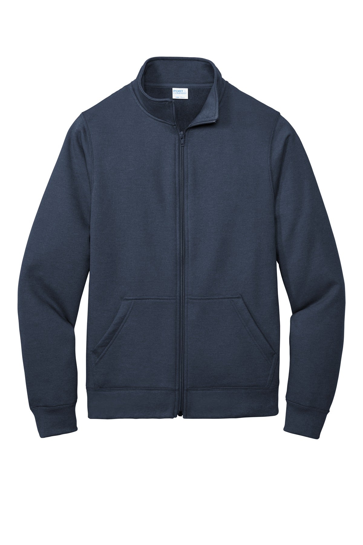 Port & Company - Men's Core Fleece Cadet Full-Zip Sweatshirt Mens Apparel Sweatshirts & Fleece
