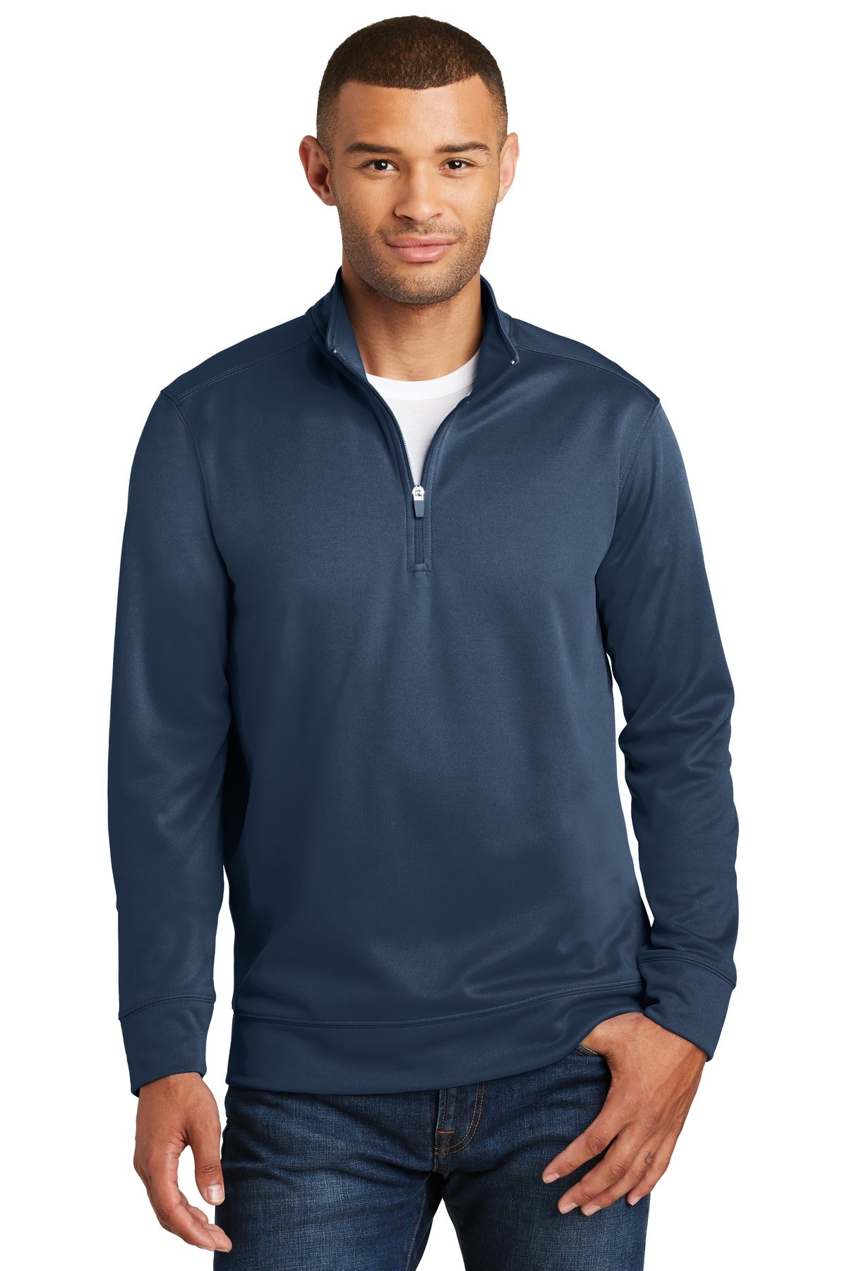 Port & Company - Men's Performance Fleece 1/4-Zip Pullover Sweatshirt Mens Apparel Sweatshirts & Fleece