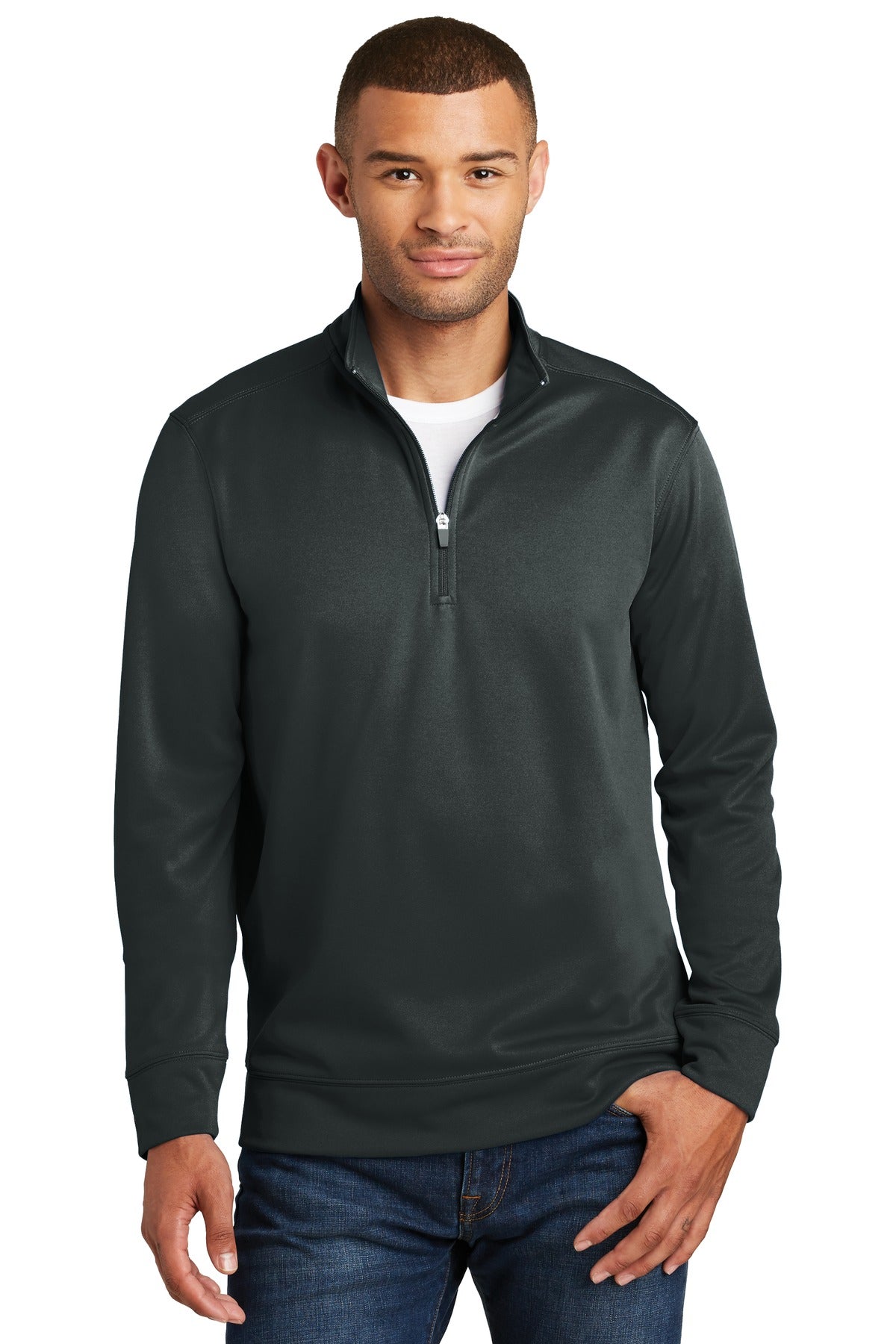 Port & Company - Men's Performance Fleece 1/4-Zip Pullover Sweatshirt Mens Apparel Sweatshirts & Fleece