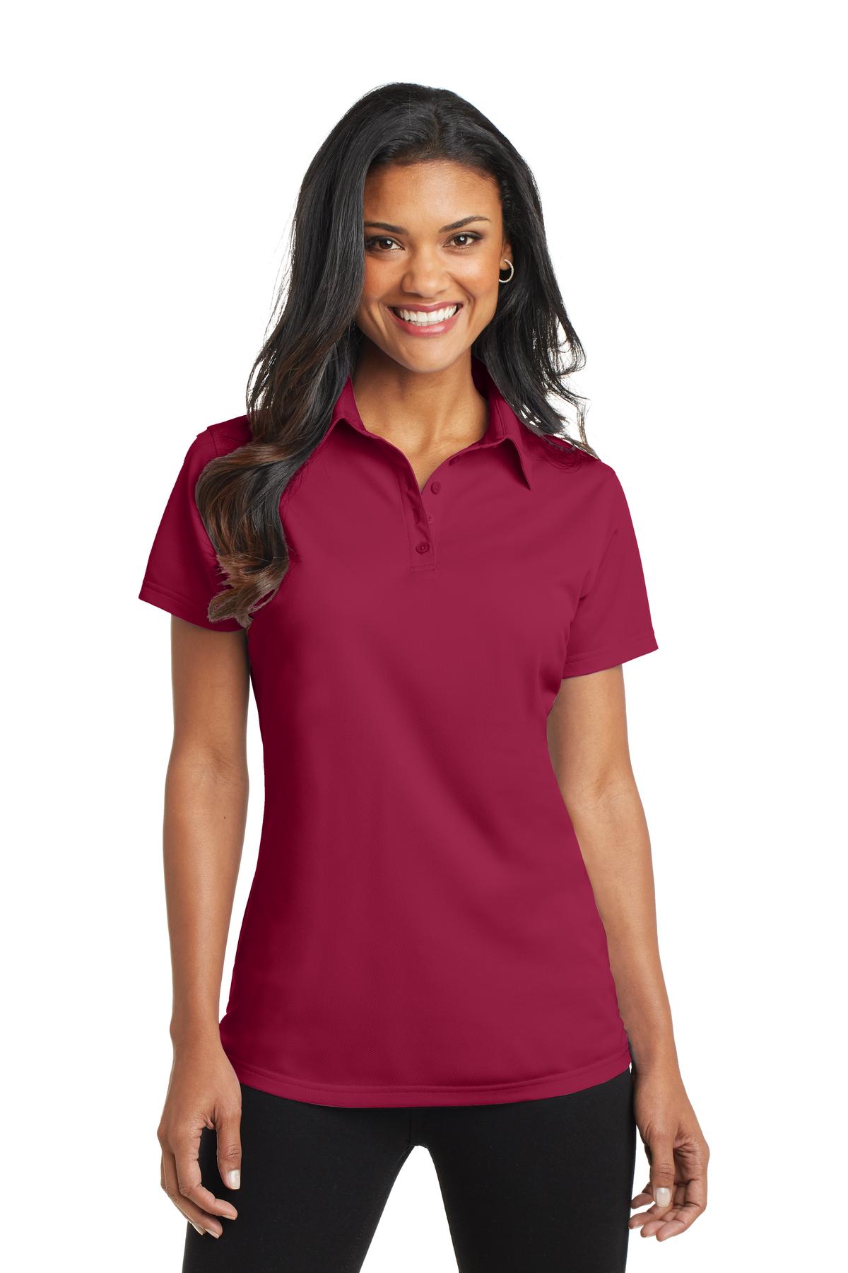 Port Authority Women's Dimension Polo. L571 Womens Apparel Shirts & Tops