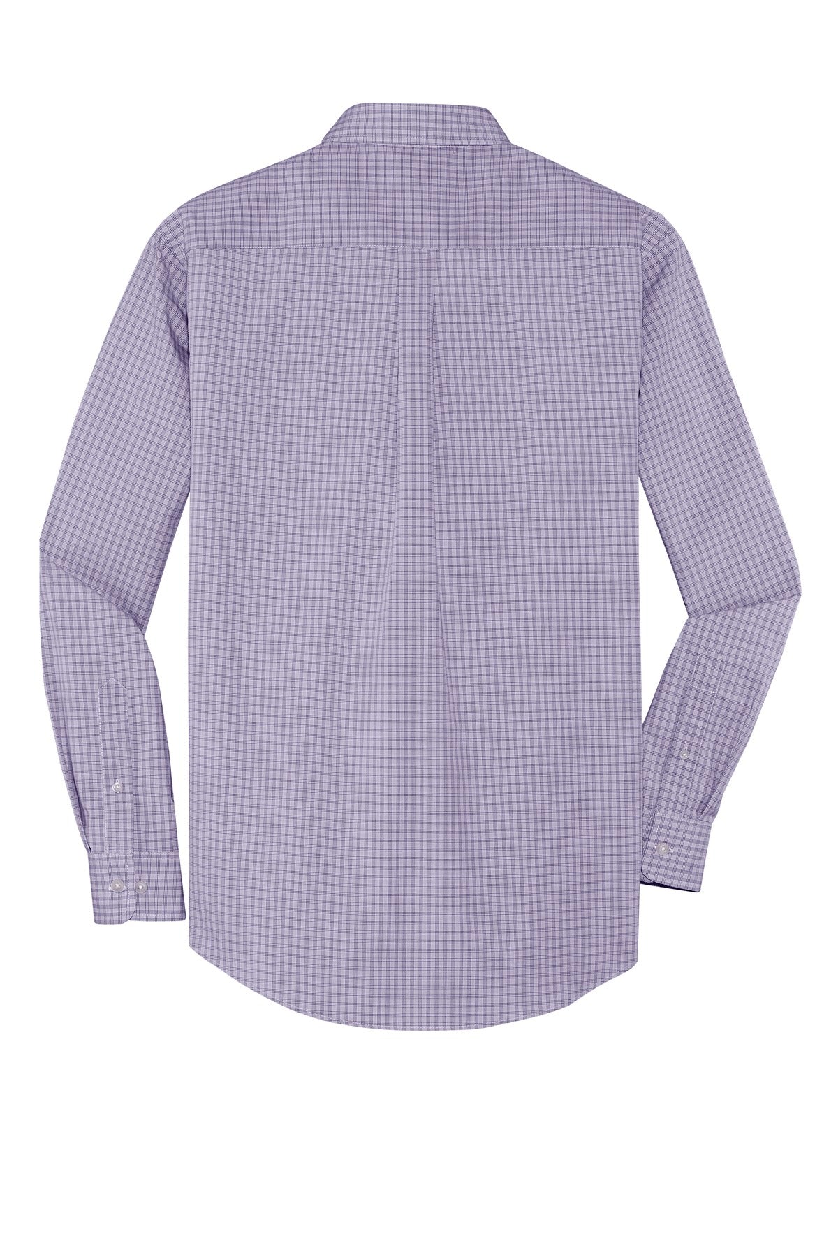 Port Authority Men's Plaid Pattern Easy Care Shirt. S639 Mens Apparel Shirts & Tops