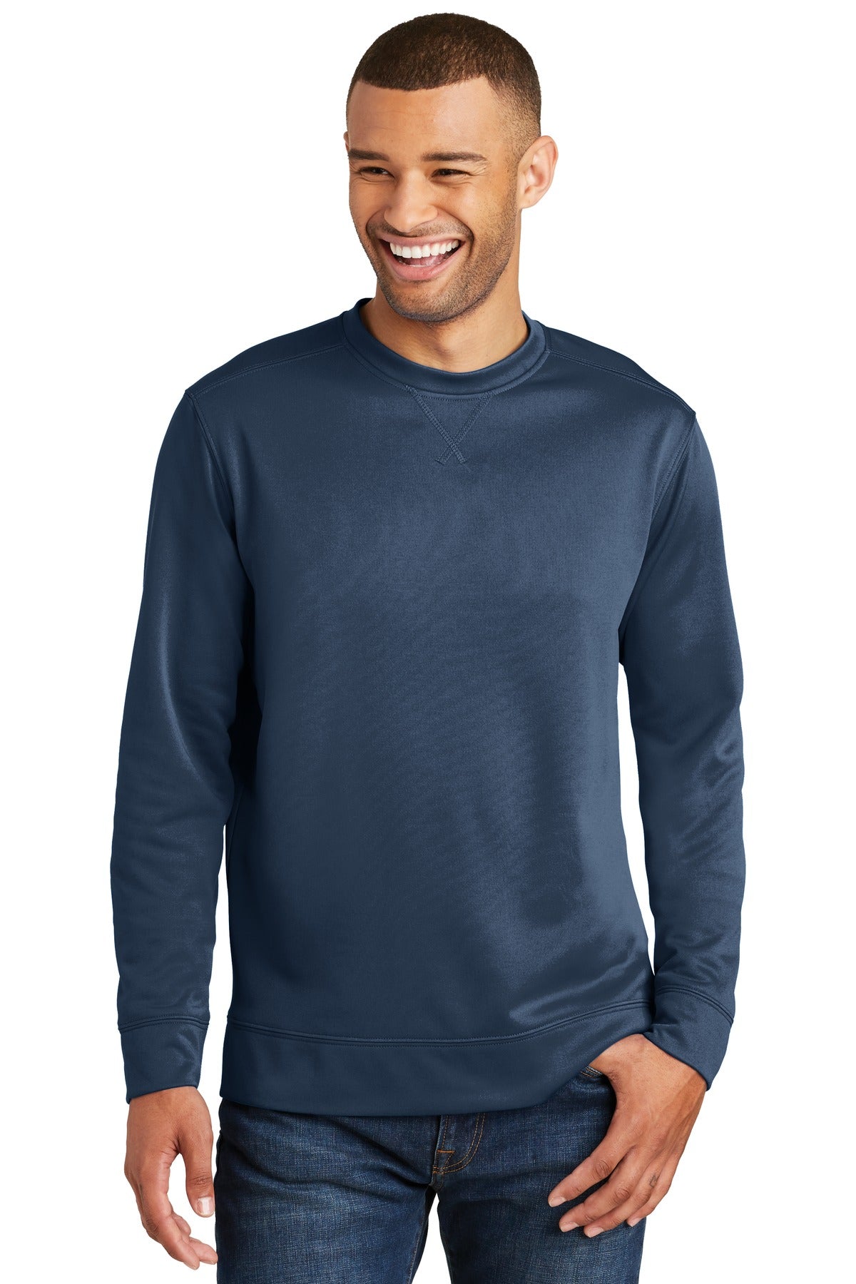 Port & Company - Men's Performance Fleece Crewneck Sweatshirt Mens Apparel Sweatshirts & Fleece