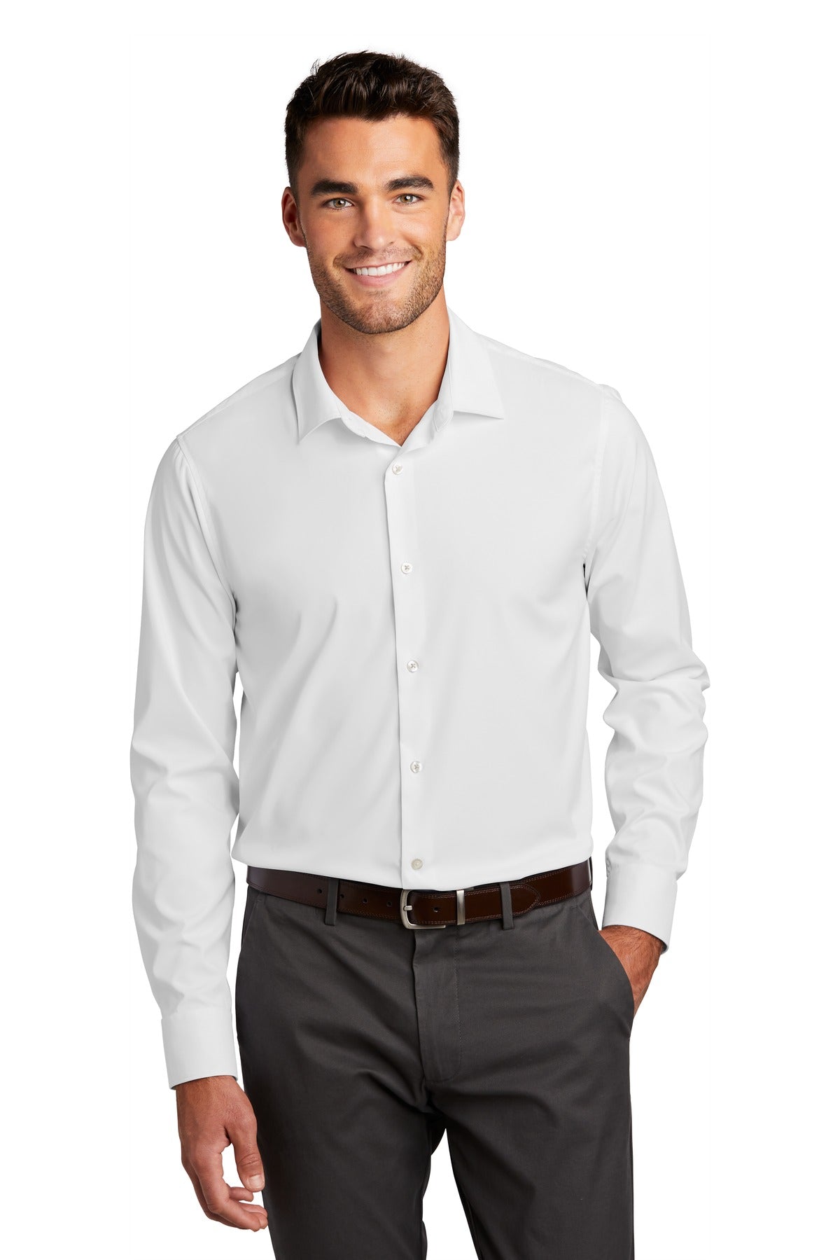 Port Authority Men's City Stretch Shirt W680 Mens Apparel Shirts & Tops