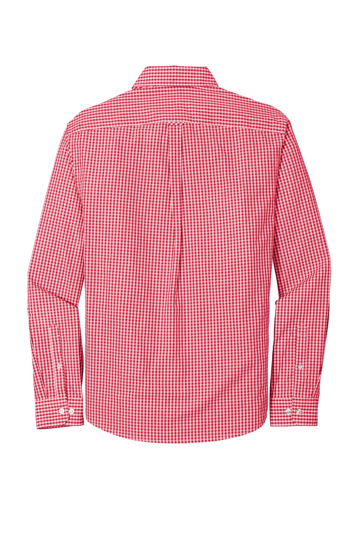 Port Authority Men's Broadcloth Gingham Easy Care Shirt W644 Mens Apparel Shirts & Tops