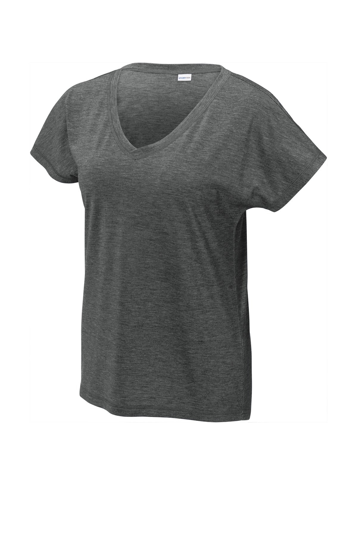 Sport-Tek Women's PosiCharge Tri-Blend Wicking Dolman Tee LST401 Womens Apparel Shirts & Tops
