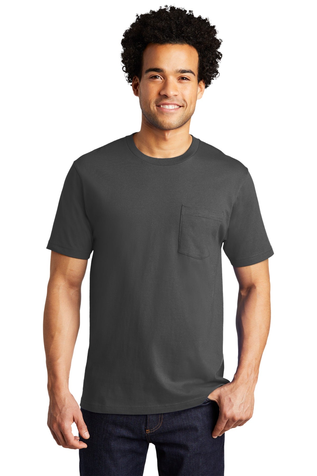 Port & Company Men's Bouncer Pocket Tee Mens Apparel Shirts & Tops