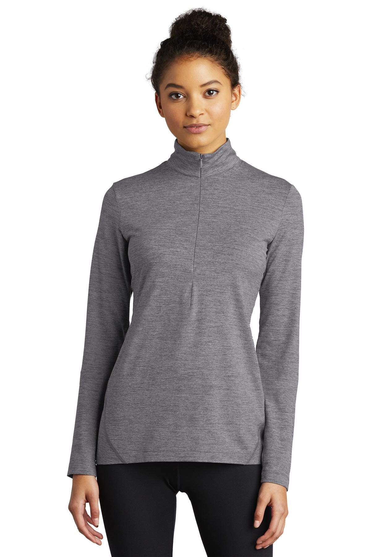 Sport-Tek Women's Exchange 1 5 Long Sleeve 1/2-Zip LST711 Womens Apparel Sweatshirts & Fleece