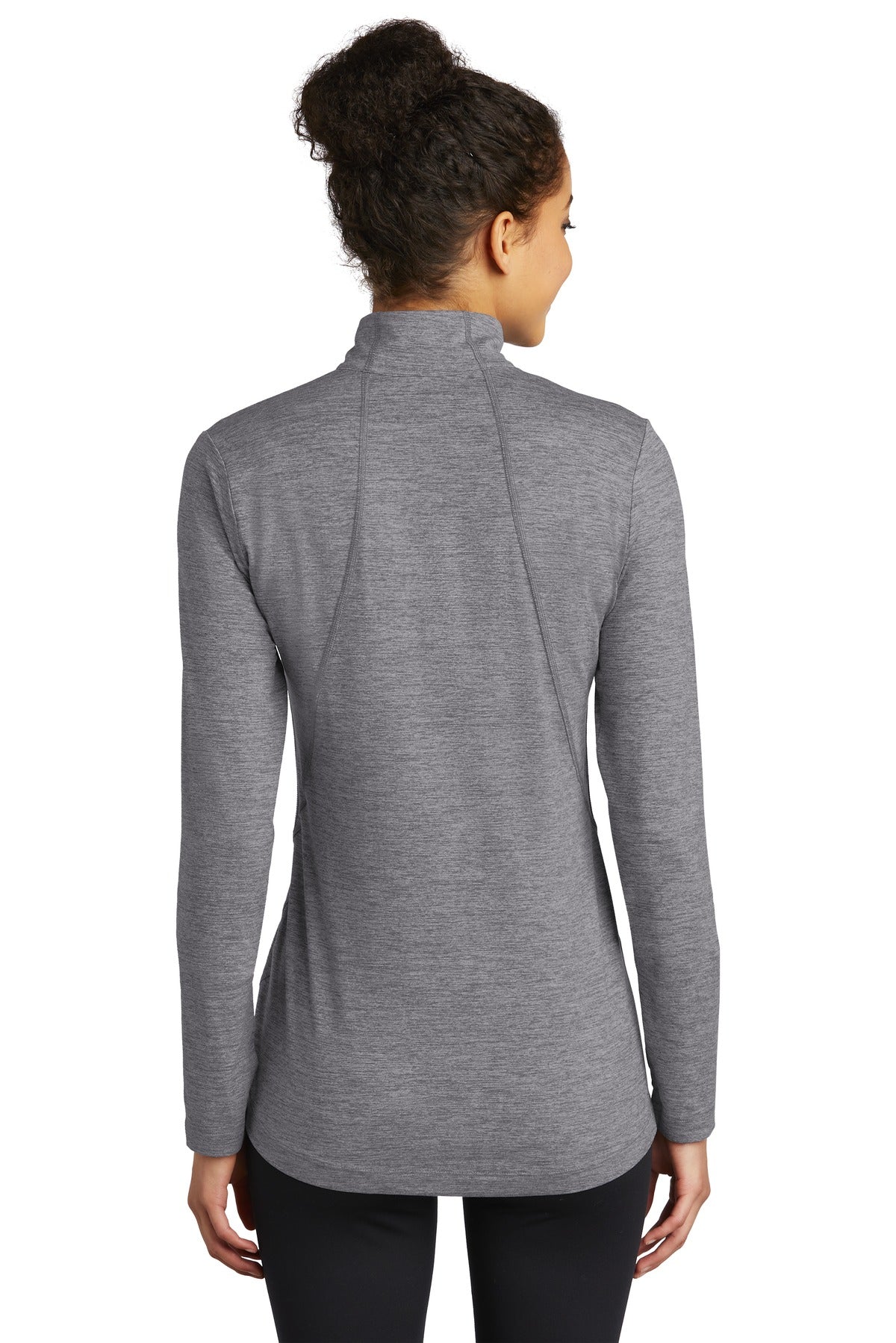 Sport-Tek Women's Exchange 1 5 Long Sleeve 1/2-Zip LST711 Womens Apparel Sweatshirts & Fleece