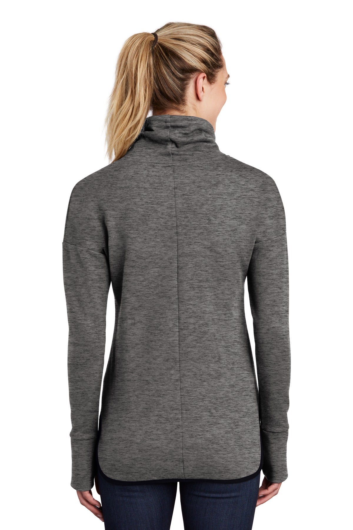Sport-Tek Women's Triumph Cowl Neck Pullover LST280 Womens Apparel Sweatshirts & Fleece