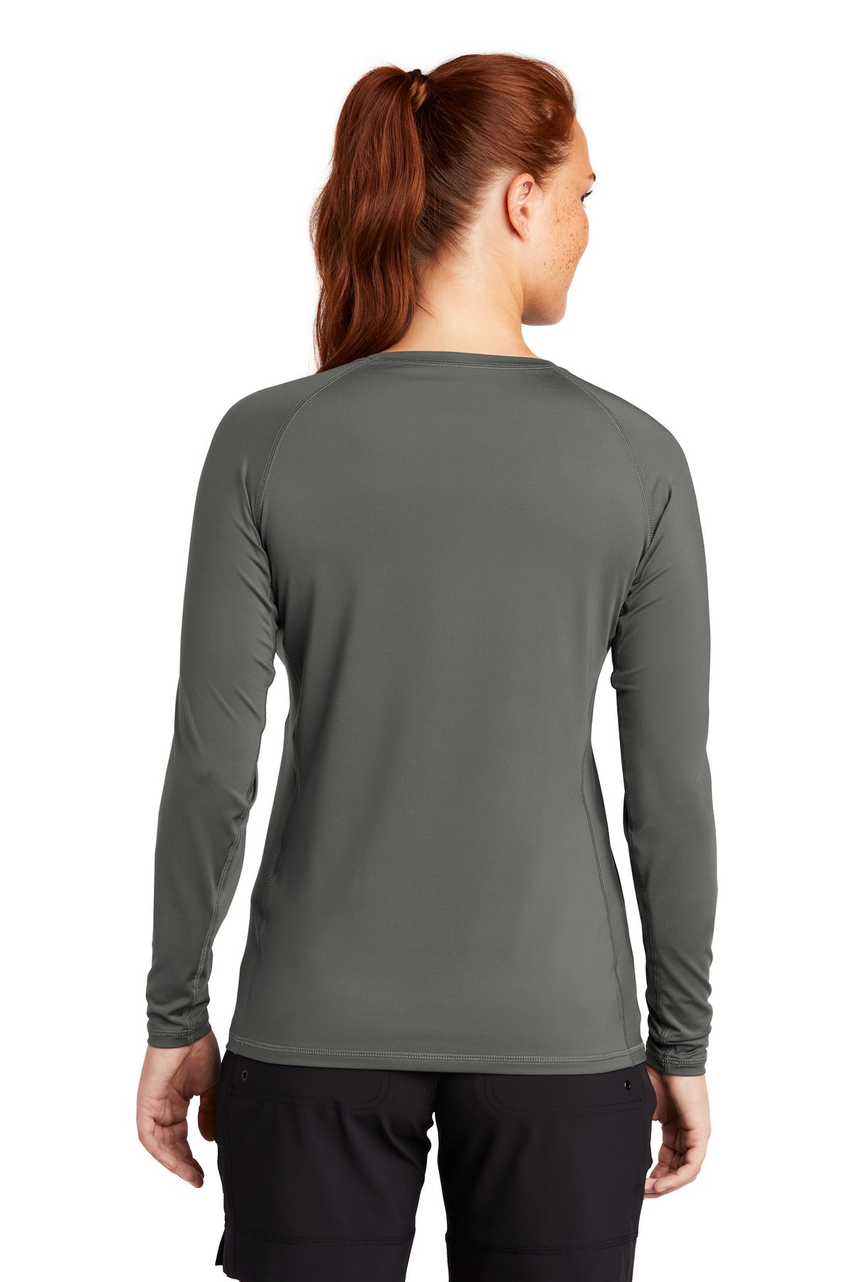 Sport-Tek Women's Long Sleeve Rashguard Tee LST470LS Womens Apparel Shirts & Tops