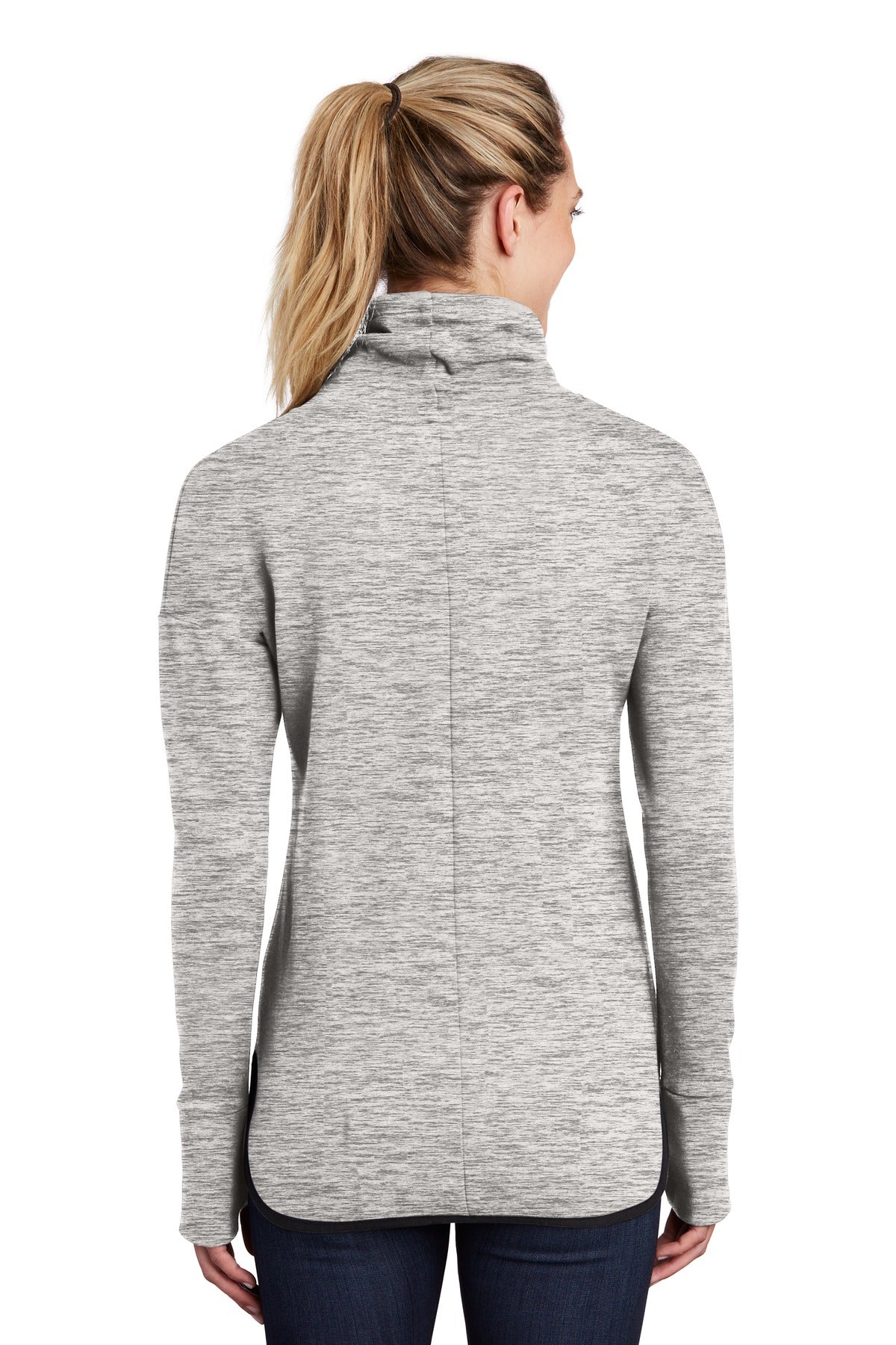 Sport-Tek Women's Triumph Cowl Neck Pullover LST280 Womens Apparel Sweatshirts & Fleece