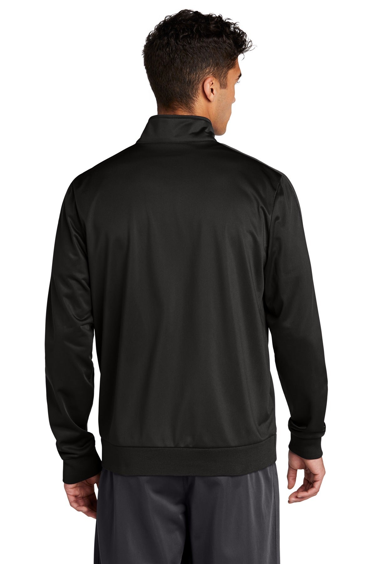Sport-Tek Men's Tricot Track Jacket Mens Apparel Jackets & Vests
