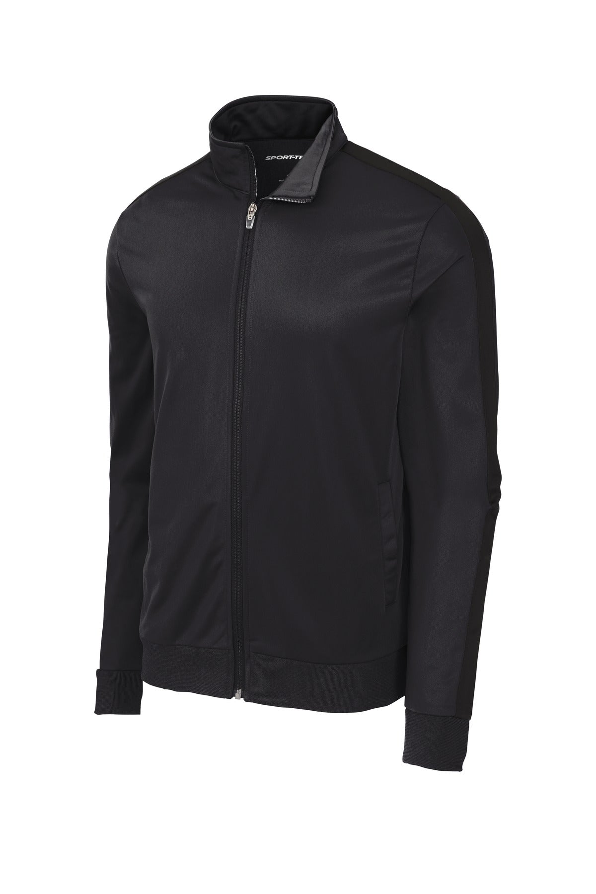 Sport-Tek Men's Tricot Track Jacket Mens Apparel Jackets & Vests