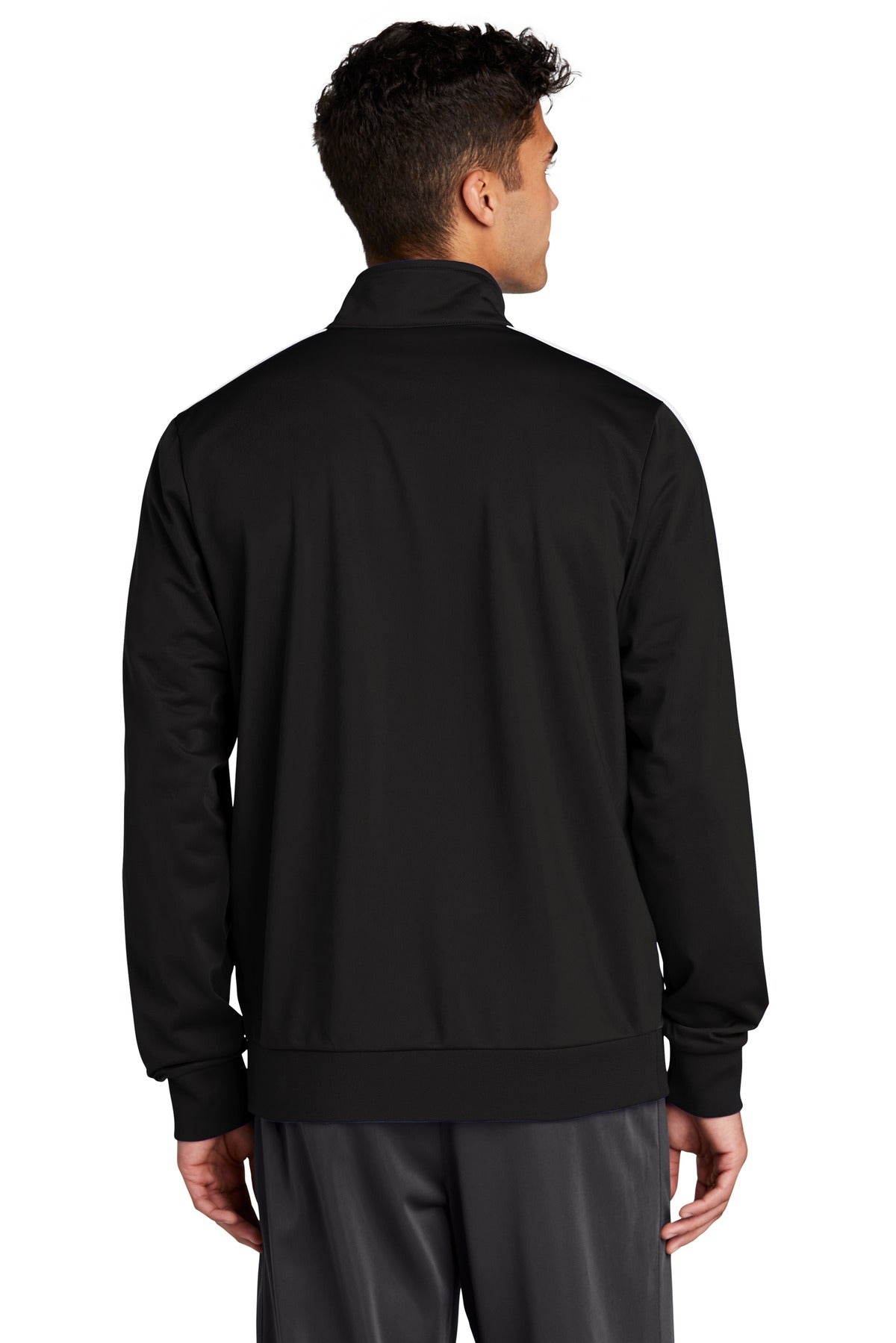 Sport-Tek Men's Tricot Track Jacket Mens Apparel Jackets & Vests