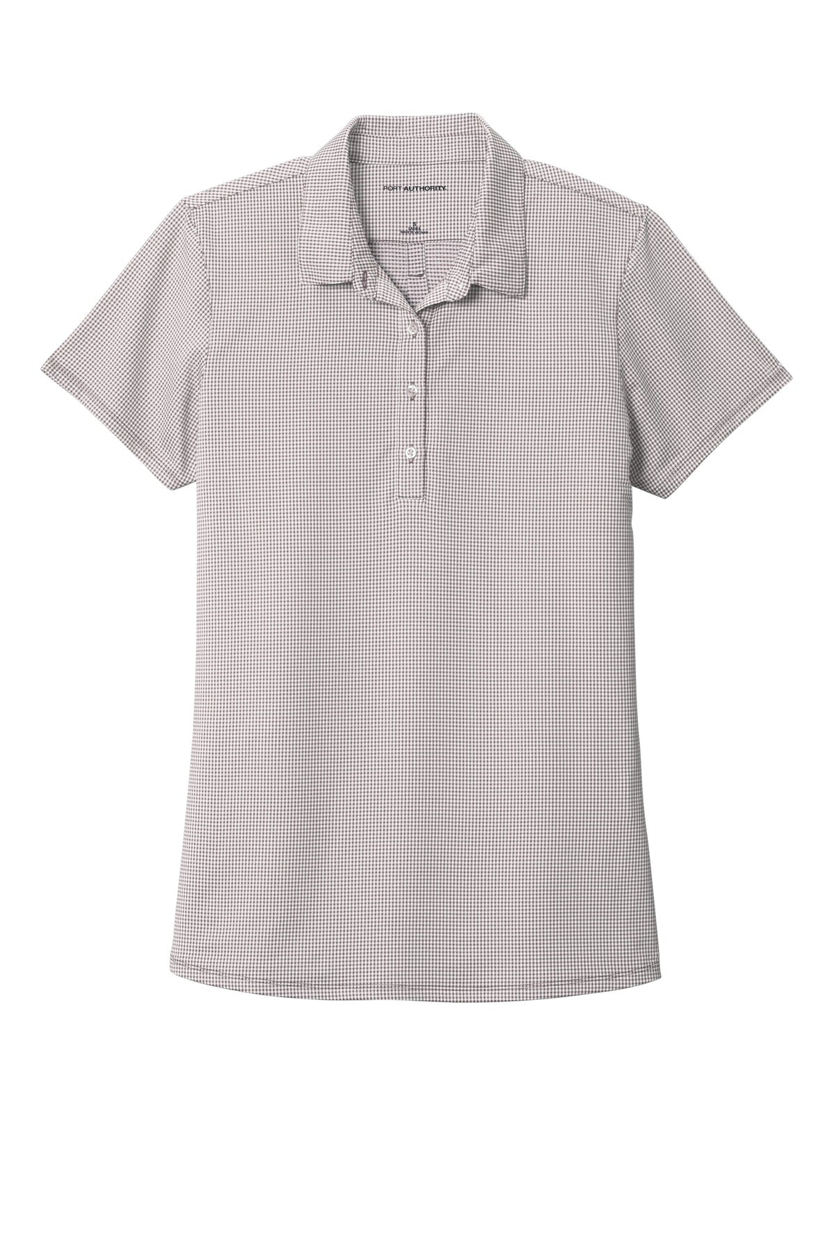 Port Authority Women's Gingham Polo LK646 Womens Apparel Shirts & Tops
