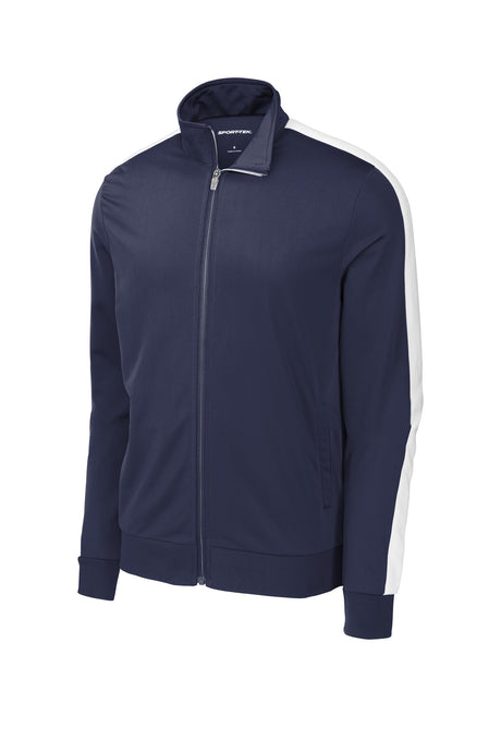 Sport-Tek Men's Tricot Track Jacket Mens Apparel Jackets & Vests