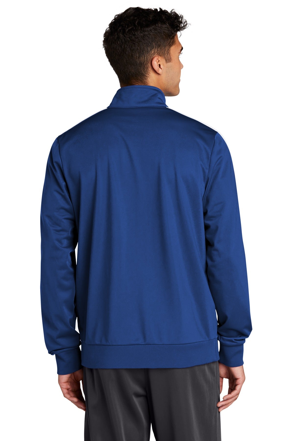 Sport-Tek Men's Tricot Track Jacket Mens Apparel Jackets & Vests