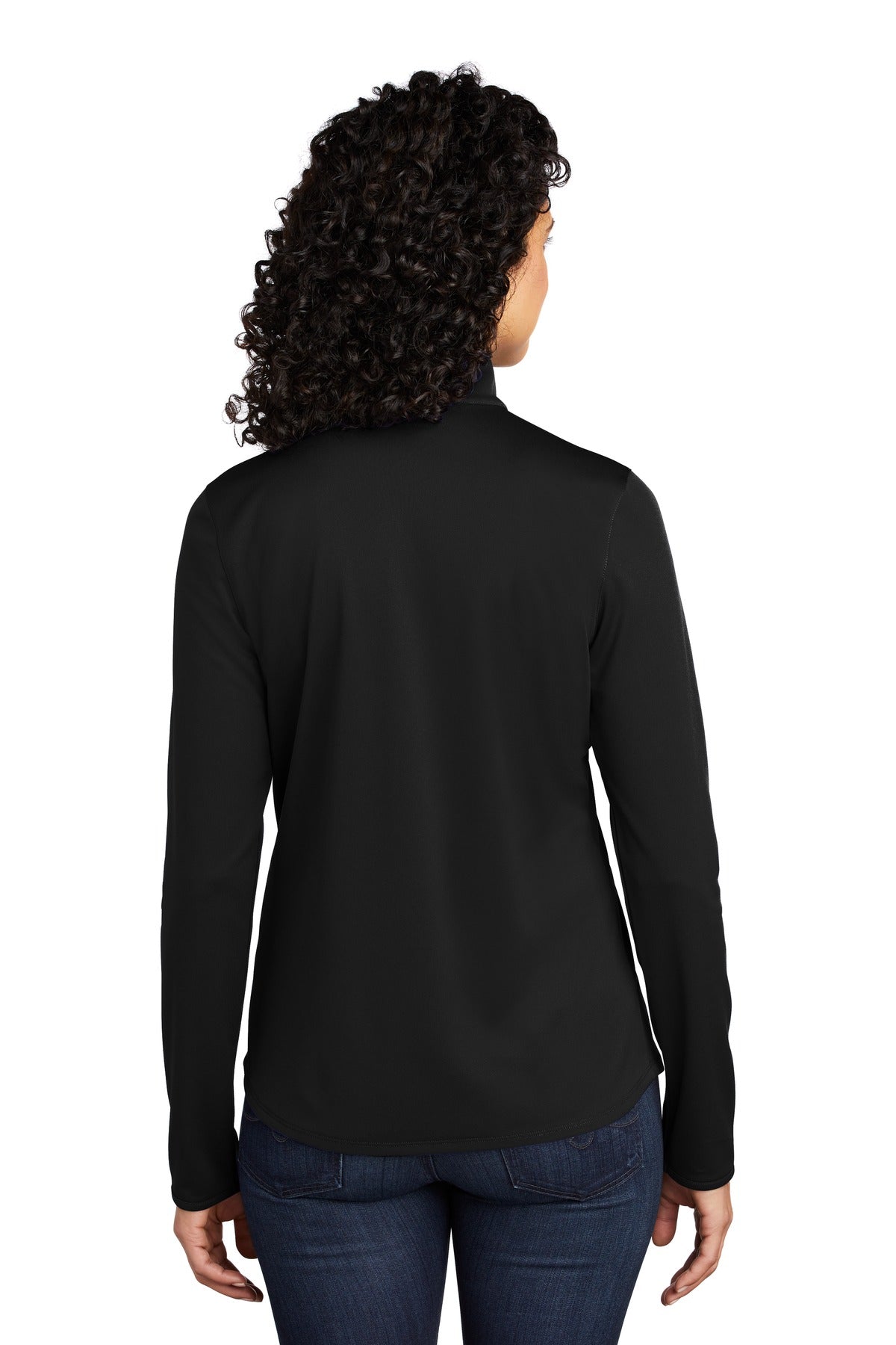 Port Authority Women's Silk Touch Performance 1/4-Zip LK584 Womens Apparel Sweatshirts & Fleece