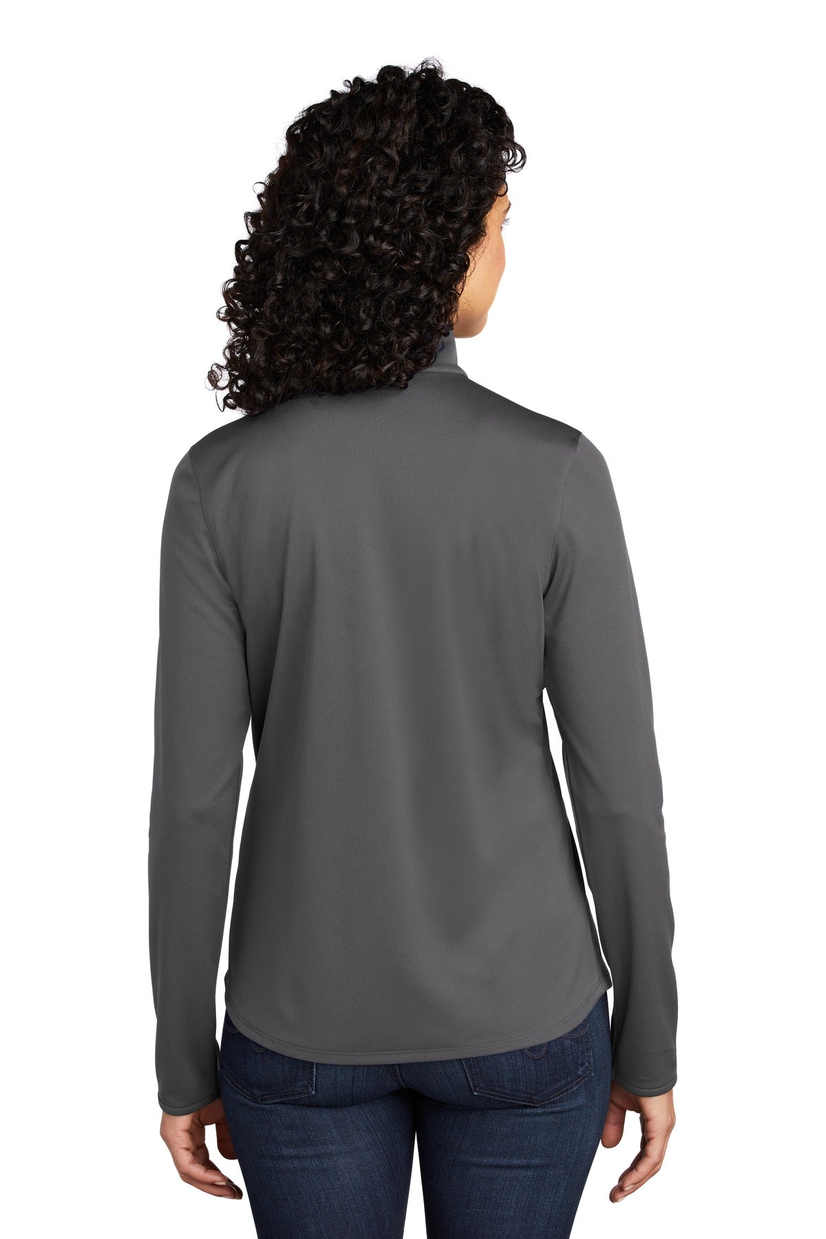 Port Authority Women's Silk Touch Performance 1/4-Zip LK584 Womens Apparel Sweatshirts & Fleece