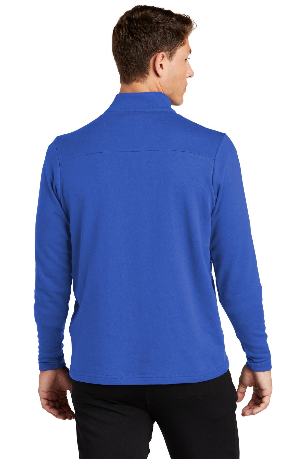 Sport-Tek Men's Lightweight French Terry 1/4-Zip Pullover Mens Apparel Sweatshirts & Fleece
