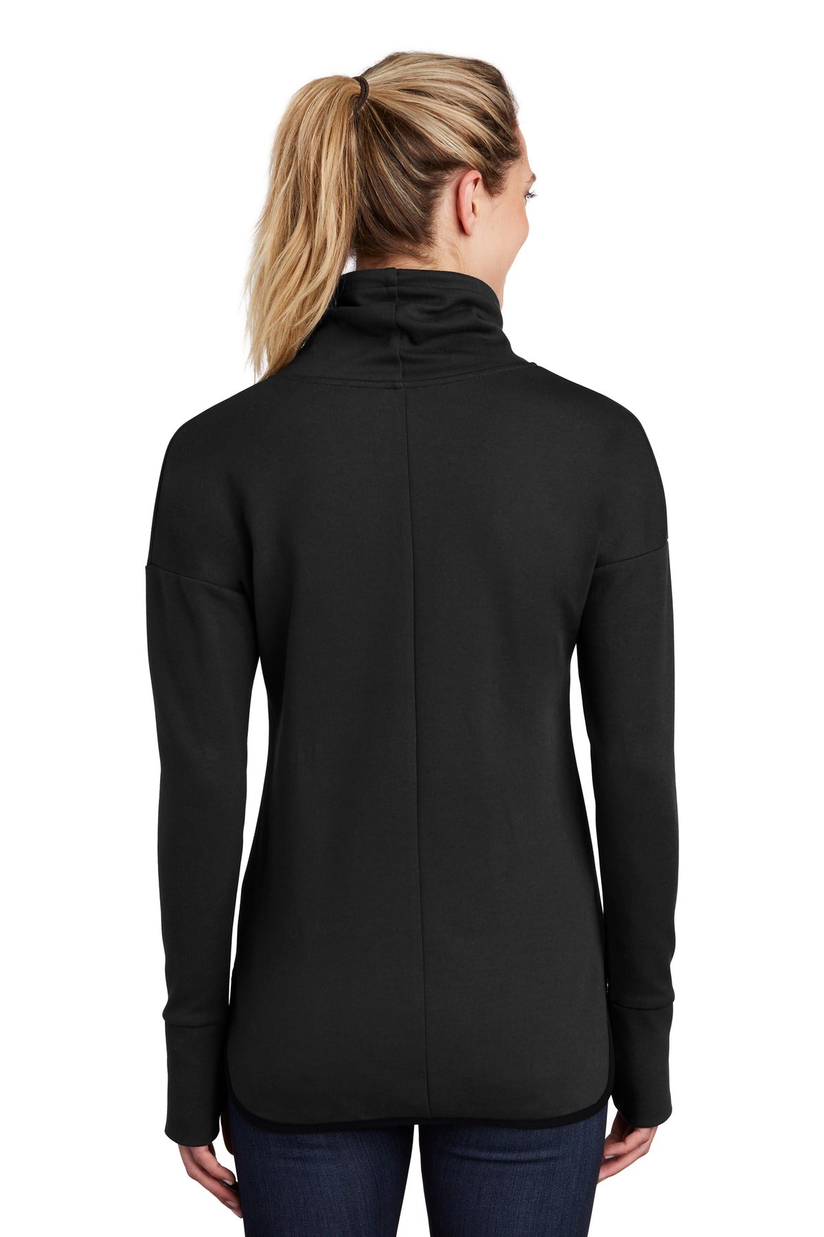 Sport-Tek Women's Triumph Cowl Neck Pullover LST280 Womens Apparel Sweatshirts & Fleece