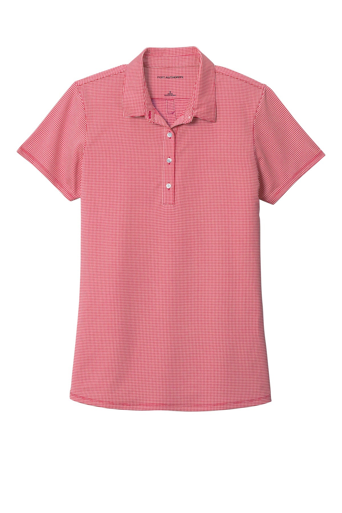 Port Authority Women's Gingham Polo LK646 Womens Apparel Shirts & Tops